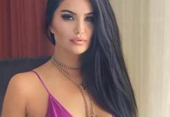 Fatoş Yelliler'den mini şortuyla poz verdi,sosyal medya sallandı!