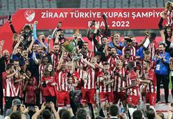 Kayserispor: 2 - Sivasspor: 3  Ziraat Türkiye Kupası'nda şampiyon Sivasspor