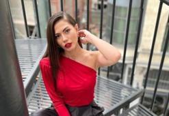 Demet Özdemir güzel havanın tadını çıkardı! Sere serpe uzanıp...