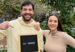 Oyuncu Hande Soral oğlu Ali'yi kucağına aldı!