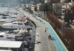 Bebek sahilinde sosyal medyayı ayağa kaldıran görüntü! Valilikten açıklama geldi...