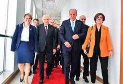 Devlet Bahçeli, Muharrem İnce'yi kabul etti