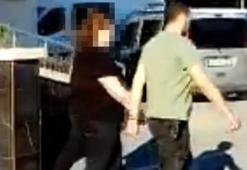 61 suç kaydı bulunan, dolandırıcılıktan aranan kadın tutuklandı
