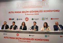 6 parti, seçim güvenliği tedbirlerini açıkladı