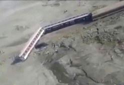 İran güne felaketle uyandı! Tren raydan çıktı.. Çok sayıda ölü ve yaralı var...