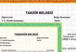 Teşekkür belgesi kaç puanla alınır? 2022 Taktir, teşekkür belgesi için ortalama kaç olmalı, belge hesaplama nasıl yapılır?
