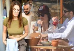 İrem Sak'ı, havalimanına uğurlayan Furkan Korkmaz'ın Çeşme'de tatil keyfi