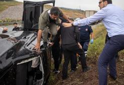 TBMM Başkanı Şentop'un koruma ekibi kaza yaptı! 2 özel kalem müdür yardımcısı ve 2 polis yaralı