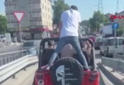 Kartal'da tehlikeli yolculuk şaşırttı!