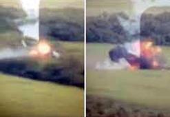 Ukrayna, alçak uçuş yapan Rus helikopterini böyle vurdu