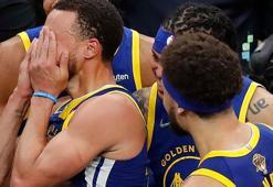 Golden State Warriors şampiyon oldu Stephen Curry öfke kustu! 'Niye bu soruyla başlıyorsun?'