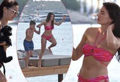 Burcu Özberk fit haliyle tüm dikkatleri üzerinde topladı!