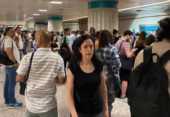 Yenikapı’da metro arızalandı, vatandaş isyan etti