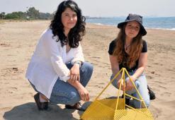 Caretta carettalar dronla takip ediliyor