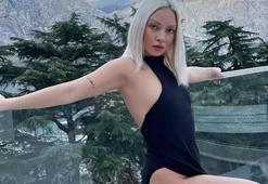 Ece Seçkin'in sahne tarzını görenler şaşırdı! Sütyensiz...