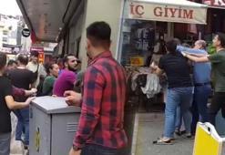 Yaşlı simitçiyi dövenleri kadın ayırmaya çalıştı