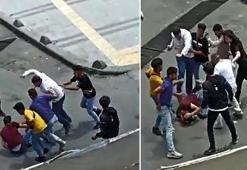 Cumhurbaşkanı ve çevredekilere hakaret edenlere meydan dayağı!
