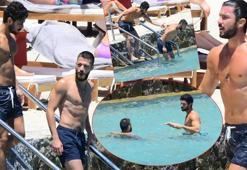 Eski rol arkadaşları Kaan Yıldırım ile Kubilay Aka'nın Bodrum tatili!