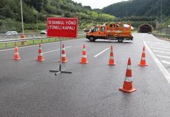 Bolu Dağı Tüneli’nde toprak kayması! İstanbul yönü trafiğe kapatıldı