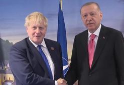 Cumhurbaşkanı Erdoğan, İngiltere Başbakanı Johnson ile görüştü