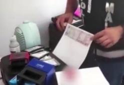 Evrakta sahteciliği bir harf ele verdi! Kimlik, pasaport, ehliyet...