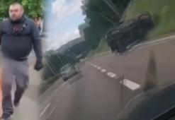 Norveç'te Kur'an-ı Kerim yakıp kaçmaya çalışan grubun aracı yolda takla attı