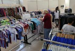 'Hayır Çarşısı' ile 73 bin 300 aileye kıyafet ve ayakkabı yardımı yapıldı