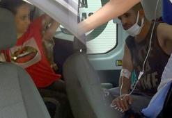 Darbedilince KADES butonuna basan kadın, eşini yaralamaktan gözaltına alındı