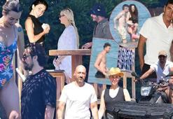 Ünlü isimlerin Bodrum ve Çeşme'de tatil keyifleri kameralara yansıdı!