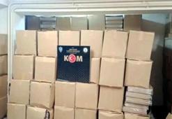 İzmir'de 100 milyon TL'lik kaçakçılık operasyonu