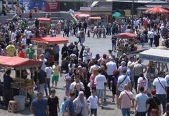 Eminönü'nde bayram yoğunluğu