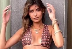 Buse İskenderoğlu beyaz bikinisi ile dikkat çekti!