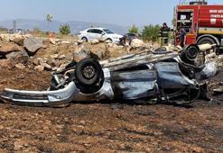 Hatay’da takla atan otomobil, hurdaya döndü: 4 ölü, 2 yaralı