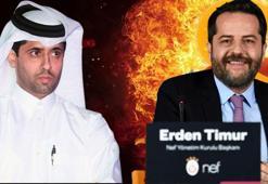 Galatasaray'da son dakika! Erden Timur Nasır el-Halifi ile görüşmelere başladı