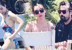 Birce Akalay, İbrahim Çelikkol'a poz verdi! 'İyi ki benim yol arkadaşımsın'