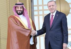Cumhurbaşkanı Erdoğan, Suudi Prens Selman ile görüştü