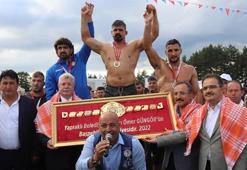 Kırkpınar Başpehlivanı Cengiz Şimşek, Yapraklı Yağlı Güreşleri'ne de damgasını vurdu