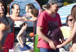 Kaan Tangöze ve Kıvılcım Ural tatilde! İşte renkli görüntüler