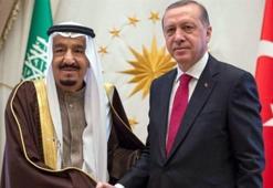 Cumhurbaşkanı Erdoğan, Suudi Arabistan Kralı Selman ile görüştü