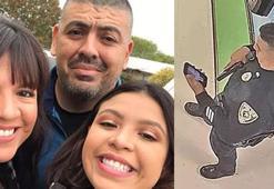 ABD'yi şok eden görüntülerin arkasından trajedi çıktı! Cep telefonu ile oynayan polis tepki çekmişti...