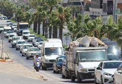 Bodrum'da nüfus 1 milyonu buldu, 250 bin araç giriş yaptı! Tatil bitti, dönüş çilesi başladı