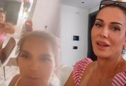 Demet Akalın evinde Survivor Nagihan'ı ağırladı! "Kocaman kocaman altınlar almış"