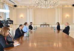 Azerbaycan Cumhurbaşkanı Aliyev, Bakan Yanık'la görüştü!
