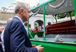 Cumhurbaşkanı Erdoğan, Fethiye Gümüşdağ'ın cenaze törenine katıldı