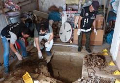 Betonun altında kemikler bulundu! Kiracının, katilleri ev sahibi çıktı