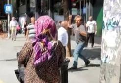 Şişli'de otobüs şoförlerinin yol kavgası