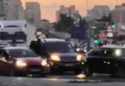 Büyükçekmece'de yol kesip havaya ateş açtılar