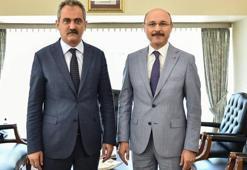 Türk Eğitim-Sen Başkanı Geylan, Bakan Özer’i ziyaret etti