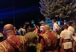 Kazaya ilk müdahale mehter takımından geldi