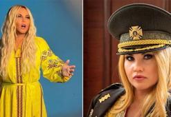 Zelenski ile birlikte sahneye çıkan Ukraynalı Lady Gaga Putin’e karşı!